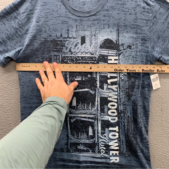 Vintage Disneyland Hollywood Tower of Terror Hotel T-Shirt Hybrid Adults Size XL - Picture 4 of 12